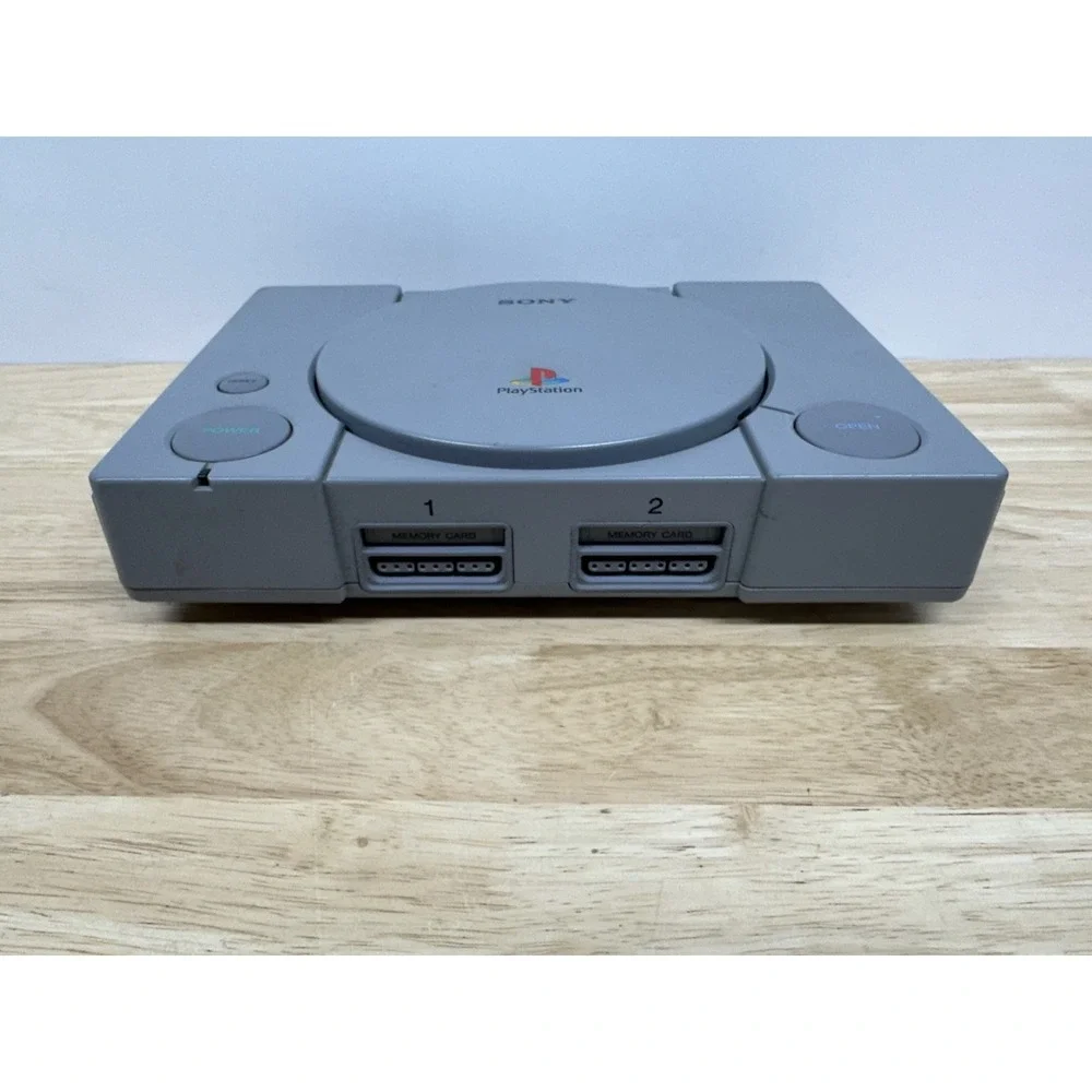 Sony PlayStation 1 PS1 Console SCPH-9001 Working Controller Wires 3 Games